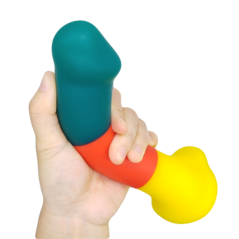 JC897 Simulación popular al por mayor Penis Penis Didol Sexo Toy Sucker Mujeres enormes consoladores de colornavideño realista para mujeres hombres