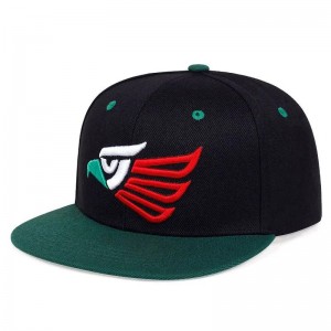 Sombrero de hip hop ajustable personalizado de tapa snapback al por mayor con logotipo hecho en Pakistán