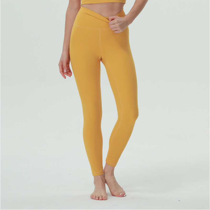 Palsillo Pantalones de yoga de cintura alta y alta