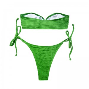 Trajes de baño con anillo superior del tubo de empate