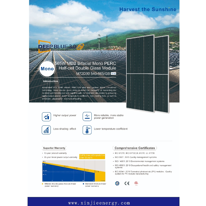 Fabricante Malazos de paneles de energía solar fotovoltaica Sistema Módulo de alta eficiencia