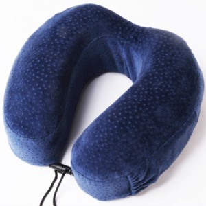 U forma almohada de viaje sólido