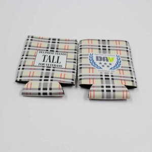 Hecho en China logotipo personalizadoneopreno aislamiento deneopreno manga de cerveza delgada 12 ooz puede enfriar coozies