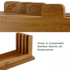 Tablero de corte de índice de cocina personalizado