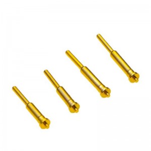 Pin de contacto de contacto de latón Pogo Pin para producto electrónico