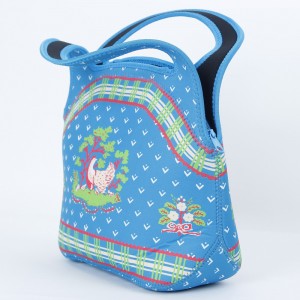 Estudiantes de la bolsa de almuerzo de moda portátil aislada aislada deneopreno