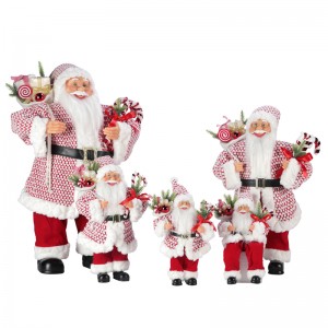 T24-Y005 30 ~ 110cm Decoración de Santa Claus de Navidad