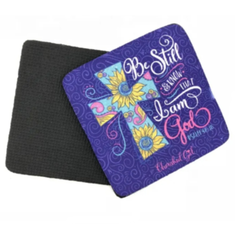 Logotipo personalizado deneopreno de alta calidad Hot Neoprene Coaster