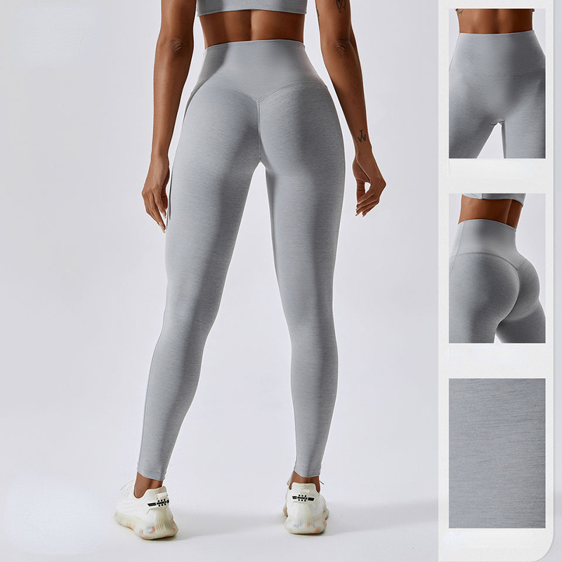 SC1095 Sport personalizado de cintura alta elevación de la cintura Leggings para mujeres Pantalones de yoga de fitness Leggings para mujeres