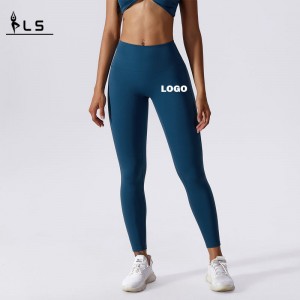 SC101112 Compresión elástica Carretera Carrera de yoga Legging pero levante la alta cintura Sport Women Gym Pants de yoga Leggings de botín