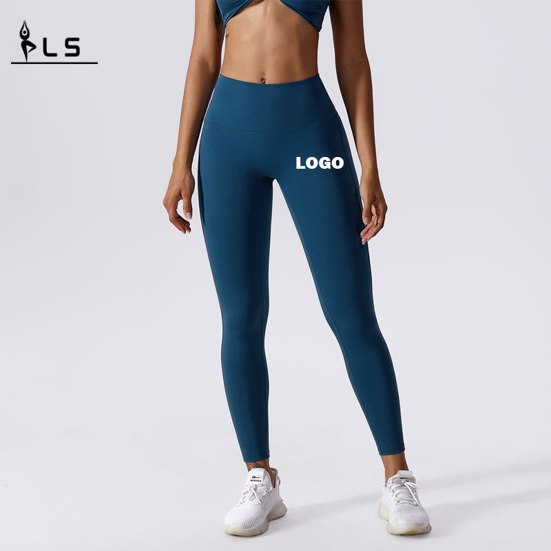 SC101112 Compresión elástica Carretera Carrera de yoga Legging pero levante la alta cintura Sport Women Gym Pants de yoga Leggings de botín