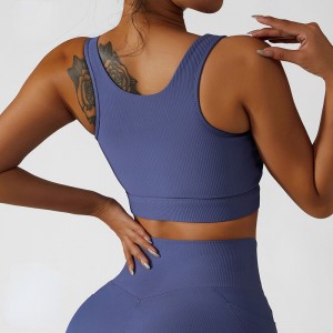 SC10173 Sports Sports personalizado High Impact Top Top Styish Sexy High Impact Sports Bra al por mayor