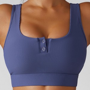 SC10173 Sports Sports personalizado High Impact Top Top Styish Sexy High Impact Sports Bra al por mayor