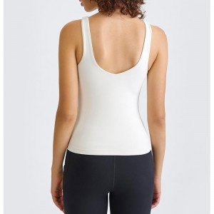 SC102511 Mujeres de yoga de yoga Top con chaleco de yoga para el gimnasio Athletic Gym Top Vest Sportswear entrenamiento de la red de yoga