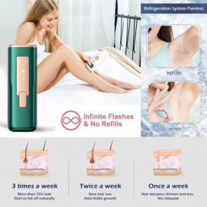 IPL PEAL REMOLVA 2023 Láser Remover Epilator Sapphire Ice Refriante Haarentferne
