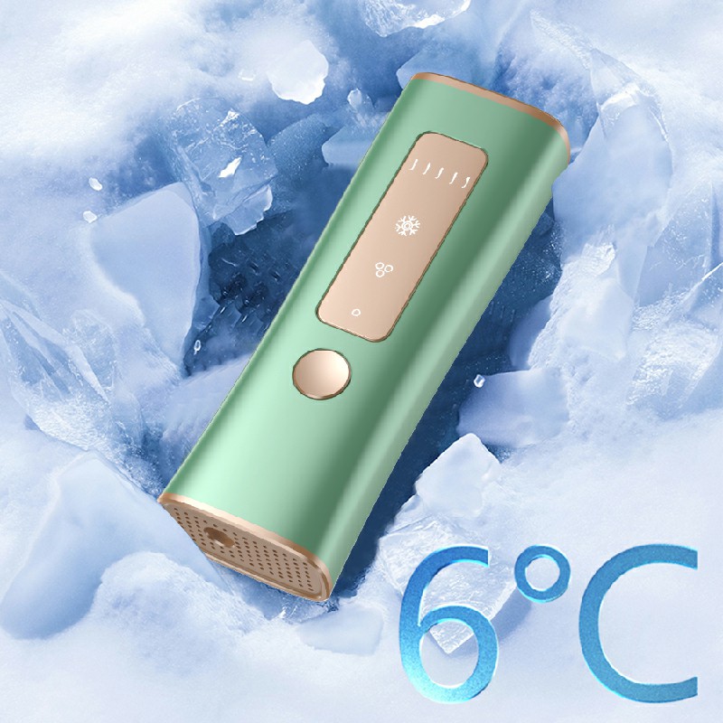 Sapphire Refriamiento de hielo IPL CEBOLACIÓN Láser 2023 Dispositivo de depilación para usar en el hogar