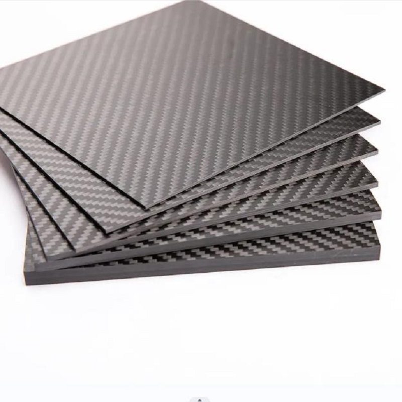 Fabricante de fibra de carbono Real 3k Hojas de fibra de carbono Placas de 1 mm 2 mm 3 mm 4 mm 5 mm 6 mm 10 mm