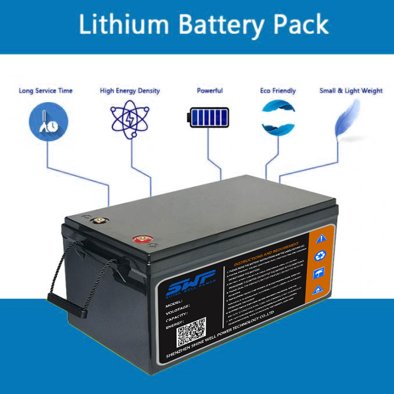 12.8V100AH ​​Batería de reemplazo de ácido de plomo para la generación de potencia fototérmica soporta las celdas Lifipo4 Almacenamiento de energía en el hogar