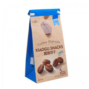 Bolsas de papel marrones de logotipo impreso