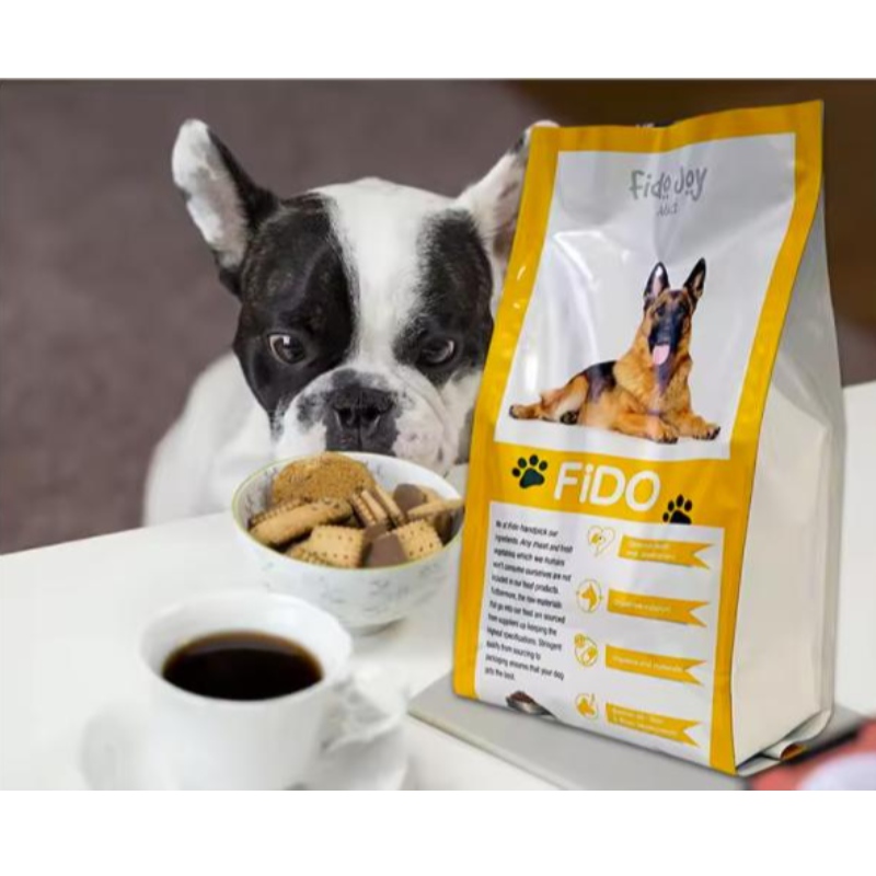 Custom Big 10 kg 15 kg 20 kg con cremallera resellable PLA PBAT Biodegradable plástico Pet Dog Treats Bolsa de bocadillo de alimentación para alimentos