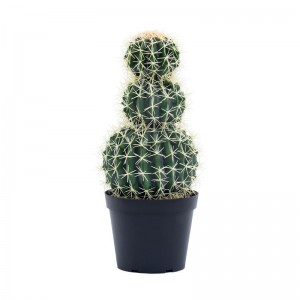Plantas de cactus artificiales de cactus de gran tamaño personalizado de alta calidad