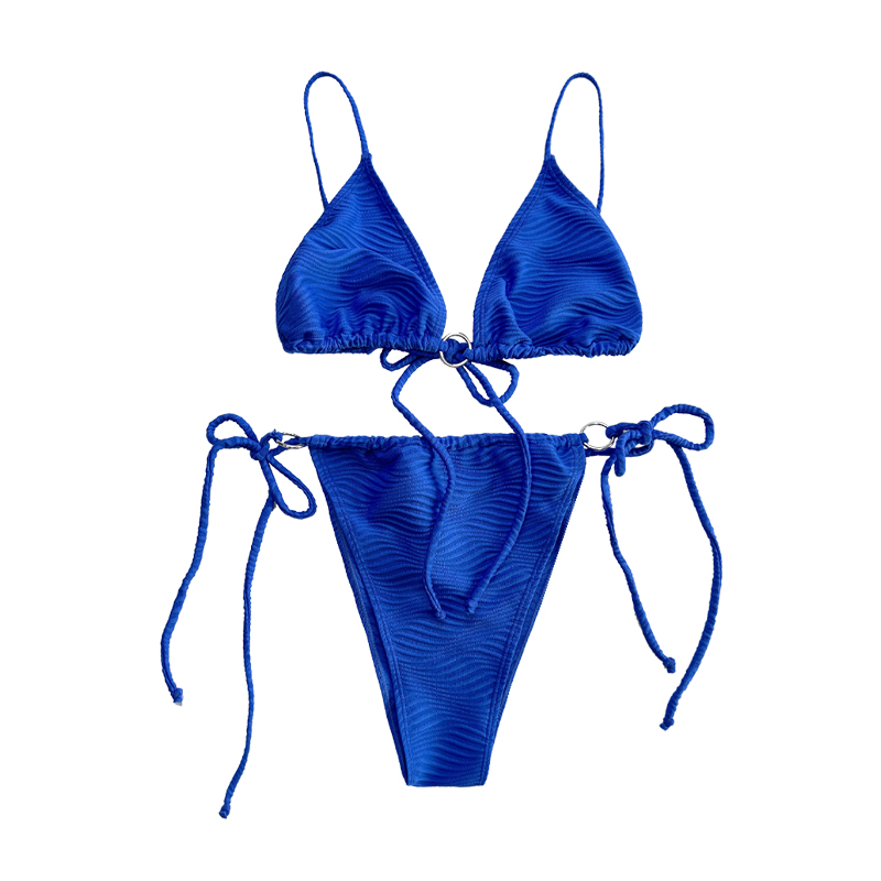 Patrón de azul Sprap Store Store Trait de dos piezas