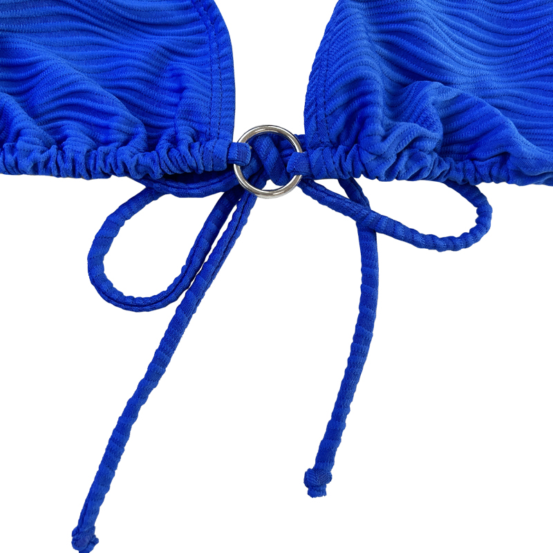Patrón de azul Sprap Store Store Trait de dos piezas