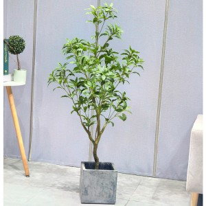 Planta artificial al por mayor vívida casinatural duradero árbol Pieris para proveedor de jardines decoración de boda decoración exterior al aire libre