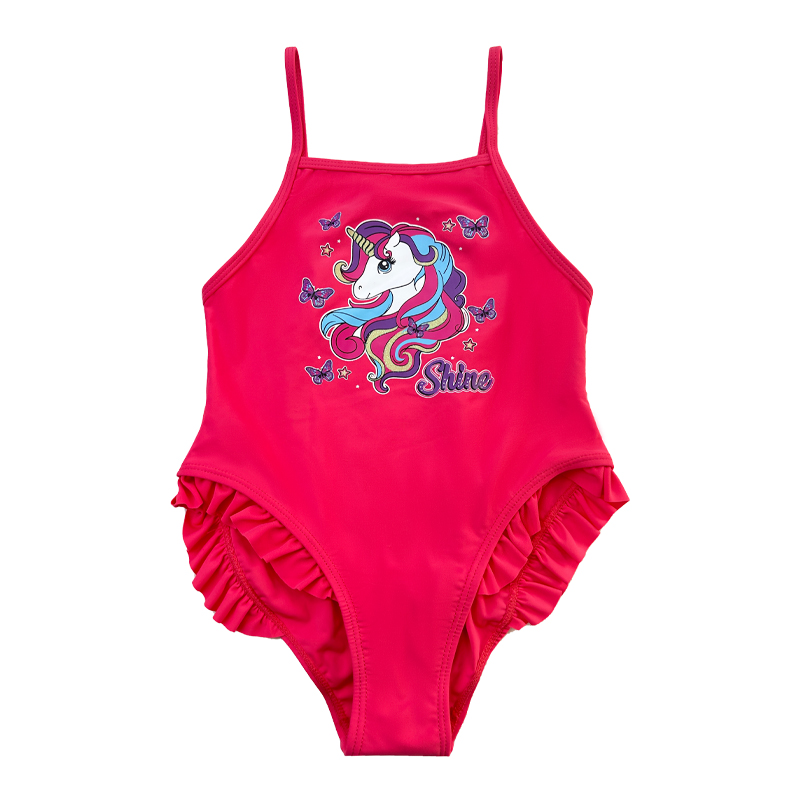 Baby swimwear impresión personalizado bebé personalizado de una pieza trajera para trajes paraniños paraniñas