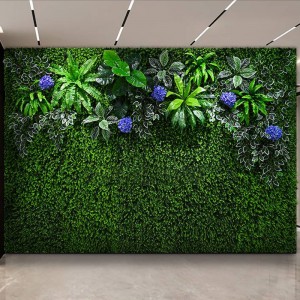 Jardín vertical verde artificial Decorativo Decoración de jardines Decoraciones de jardinería