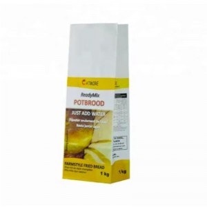 Nuevo estilo 1 kg 2 kg Bolsa de papel de paquete de azúcar de harina de trigo