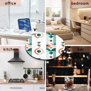 Sublimación eslabe en blanconeoprene square ronda redonda para bebidas montañas rusas sublimación en blanco