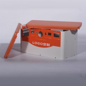 Chasis personalizado de electrodomésticos con carcasa recubierta de polvo