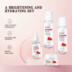 Conjunto hidratante de iluminación de granada