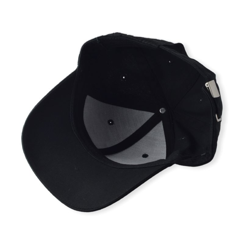 Venta caliente Capas de béisbol personalizada 2D logo bordado mujer hombres 6 panel exterior de la tapa deportiva Curvanegra Sombreros de béisbol ajustados