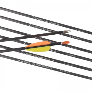 CX-7 flechas de carbono puro ID4.2 mm con 2