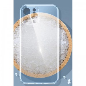 Funda transparente para teléfono Apple