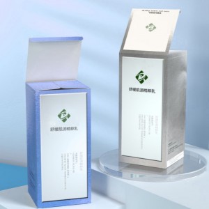 Caja de embalaje cosmético elegante