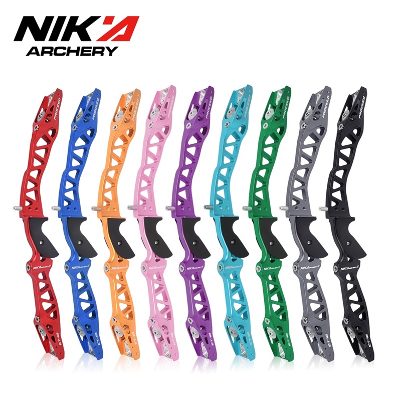 Nika tiro con arco ET-12 ILF Recurve Risernuevos colores para arqueros