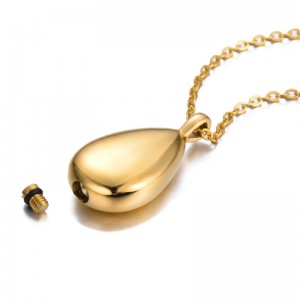 Colgante de lágrimas de cadena Hongde, cadena personalizada alta-joyería final