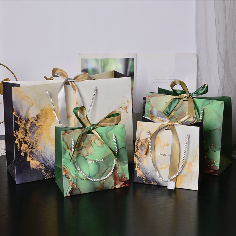 Bolsa de papel especial Marble Luxe