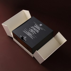 Doble de lujo-Caja de regalo de té para puerta