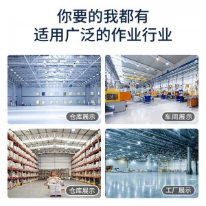 Lámpara de minería de aleta