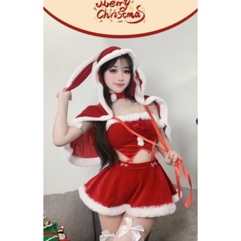 Disfracesnavideños de cosplay, uniformes sexys de clubesnocturnos, añonuevo\Seluring sets, puro e inocente \