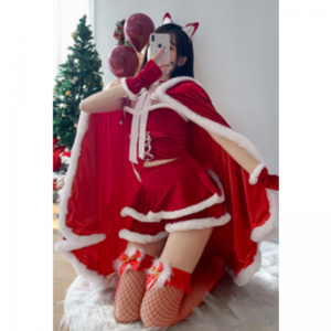 Mujeres sexys\\Los vestidos para el añonuevo. Nuevos estilos de invierno, camisetas camisolas, atuendos de moda para chicas calientes, inocentes - Mirando disfraces de chicas de conejito, capas, uniformes251+302 Precio:$299.99