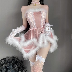 Cosplay inocente - Mirando vestidos, pijamas camisole, disfraces de mucama sexy, uniformes, internet - Celebrity Bunny Girl Trautfits con un alto - FINAL DEL PRECIO 78:$239.99