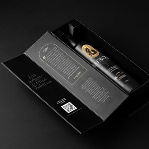 Caja de regalo de lujo de aceite de oliva premium