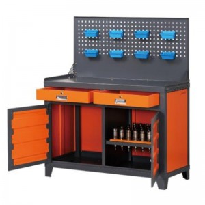 Pesado -deber que sobresalía-gabinete de herramientas de plataforma