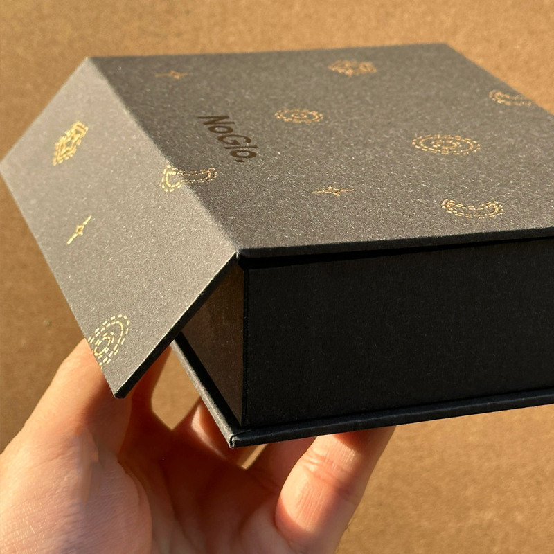 Caja de regalo de flip de estrellas