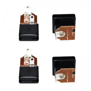 DC Socket DC-207, Socket de audio de inserción directa, dos-Pin de cobre